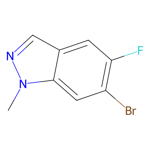 6-溴-5-氟-<em>1</em>-甲基-<em>1</em>H-吲唑，1286734-<em>86-8，97</em>%