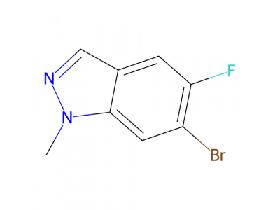 6-溴-5-氟-1-甲基-1H-吲唑，1286734-86-8，97%