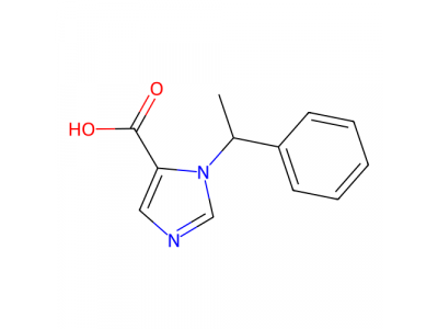 1-(1-苯基乙基)-1H-咪唑-5-羧酸，3157-27-5，95%