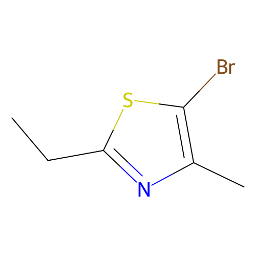 5-溴-2-乙基-<em>4</em>-<em>甲基</em><em>噻唑</em>，863190-90-3，95%