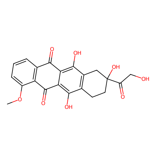 7-脱氧多<em>柔</em>比星糖苷配基，38554-25-5，75%