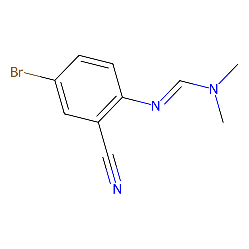 N'-(4-溴-2-氰苯基)-N,N-二甲基甲脒，39255-60-2，98