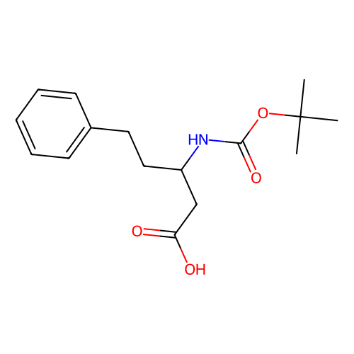 Boc-(R)-<em>3</em>-氨基-<em>5</em>-苯基-戊酸，218608-83-4，95%