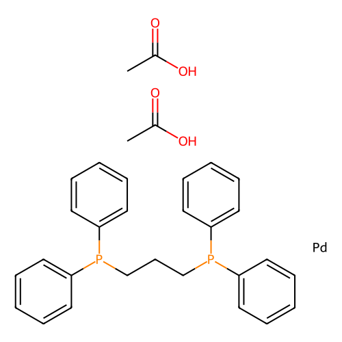 二乙酰基[1,3-双(二苯基磷)丙烷]钯(<em>II</em>)，149796-59-8，97%