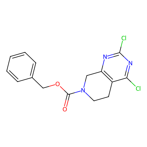 <em>2</em>,4-二氯-<em>5</em>,6-二氢吡啶并[<em>3,4-d</em>]嘧啶-7(<em>8</em>H)-羧酸苄酯，1370411-44-1，95%