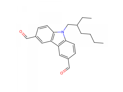 9-(2-乙基己基)咔唑-3,6-二甲醛，169051-20-1，≥96%