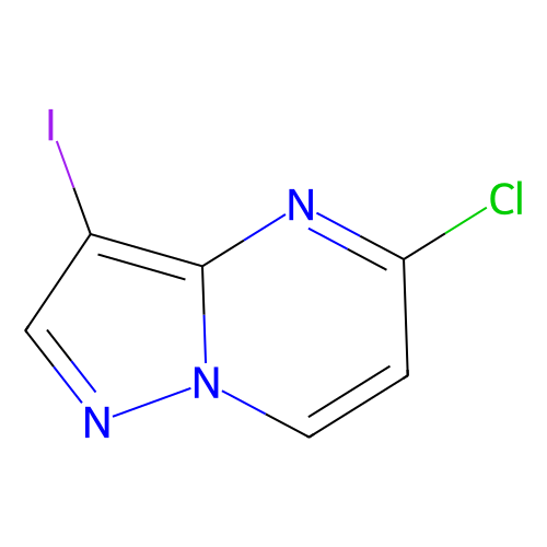 5-氯-<em>3</em>-<em>碘</em><em>吡唑</em>并[1,5-a]嘧啶，923595-58-8，95%