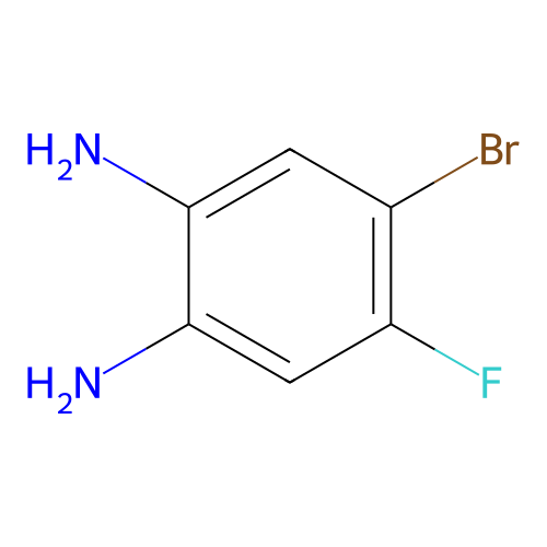 <em>4</em>-溴-5-<em>氟</em><em>苯</em>-<em>1</em>,2-<em>二</em><em>胺</em>，153505-37-4，98%