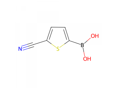 5-氰基噻吩-2-硼酸(含有不定量酸酐)，305832-67-1，98%