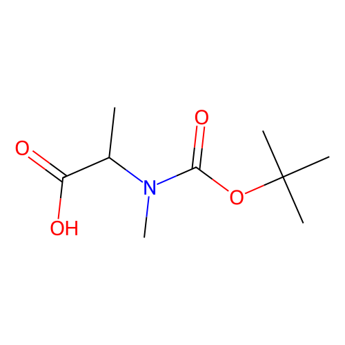 <em>BOC-N</em>-<em>甲基</em>-<em>L</em>-<em>丙氨酸</em>，16948-16-6，98%