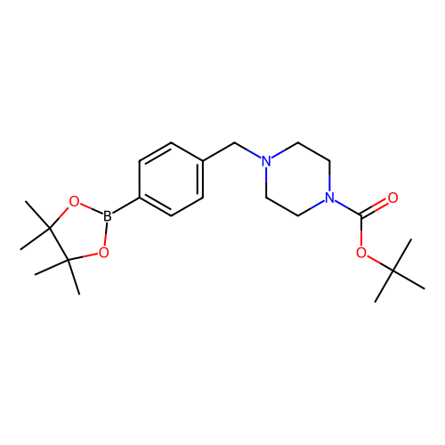 4-(4-<em>Boc-1</em>-<em>哌嗪</em>甲基)苯硼酸频哪醇酯，936694-19-8，95%