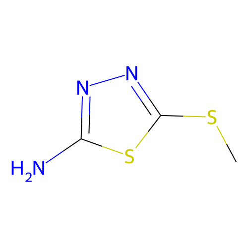 <em>2</em>-氨基-<em>5</em>-甲硫基-1,3,4-噻二唑，5319-77-7，99%