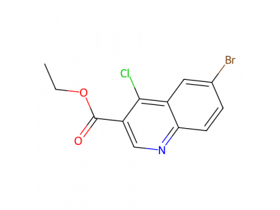 乙基 6-溴-4-氯喹啉-3-羧酸酯，206257-39-8，97%
