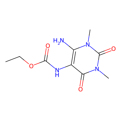 (<em>6</em>-<em>氨基</em>-1,<em>2</em>,3,4-四氢-1,3-<em>二甲基</em>-<em>2</em>,4-二氧代-5-<em>嘧啶</em>基)-<em>氨基</em>甲酸乙酯，49810-21-1，95%
