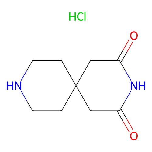 <em>3</em>,9-二氮<em>杂</em>螺[5.5]<em>十一</em><em>烷</em>-2,4-二<em>酮</em>盐酸盐，1193388-13-4，96%