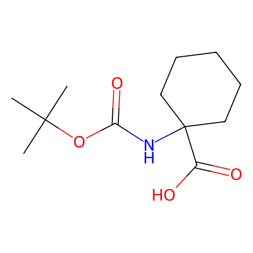 1-(<em>Boc</em>-<em>氨基</em>)环己羧酸，115951-<em>16</em>-1，98%