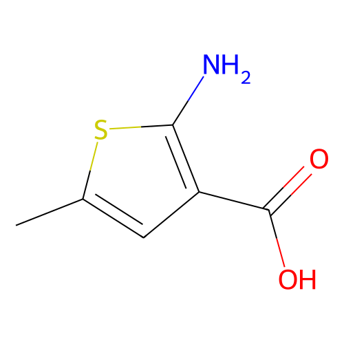<em>2</em>-氨基-<em>5</em>-甲基-<em>3</em>-噻吩羧酸，41940-47-0，97%