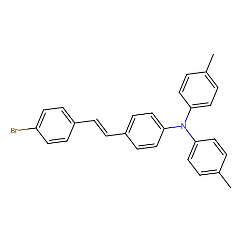 4-溴-4'-[二(对甲苯基)<em>氨基</em>]<em>芪</em>，101186-77-0，97%