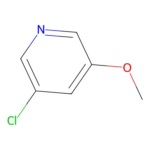 3-氯-<em>5</em>-甲氧基<em>吡啶</em>，95881-<em>83</em>-7，98%