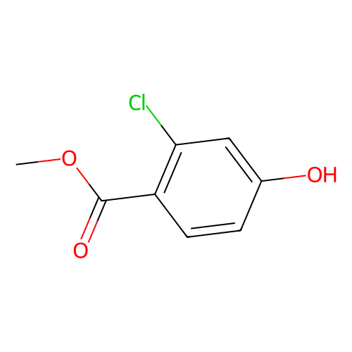 <em>2</em>-氯-4-<em>羟基</em><em>苯甲酸</em>甲酯，104253-44-3，98%