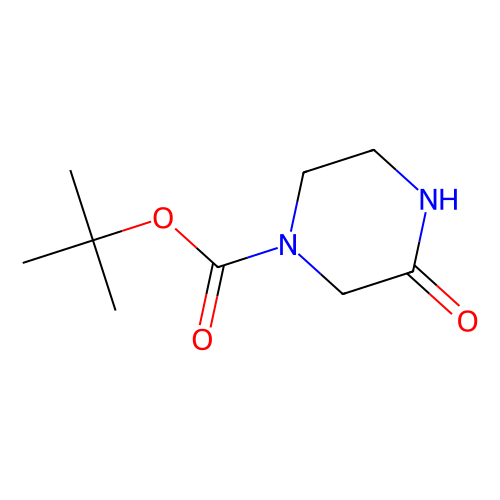 <em>1</em>-Boc-3-氧<em>哌嗪</em>，76003-29-7，98%