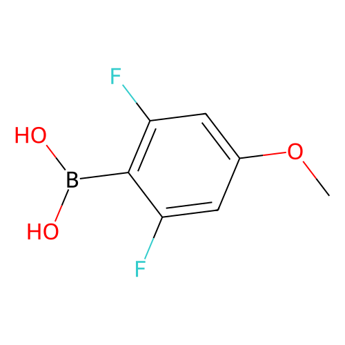 <em>2.6</em>-二氟-<em>4</em>-甲氧基苯硼酸(含不同数量的酸酐)，406482-20-0，95%
