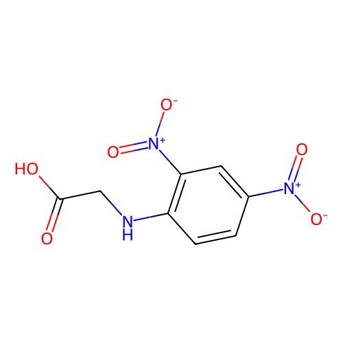 N-(2,4-二硝基<em>苯基</em>)<em>甘氨酸</em>，1084-76-0，≥98.0%