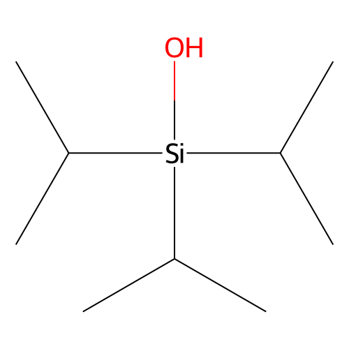 三<em>异</em>丙基硅烷<em>醇</em>，17877-23-5，98%