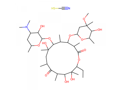 红霉素硫氰酸盐，7704-67-8，10mM in DMSO