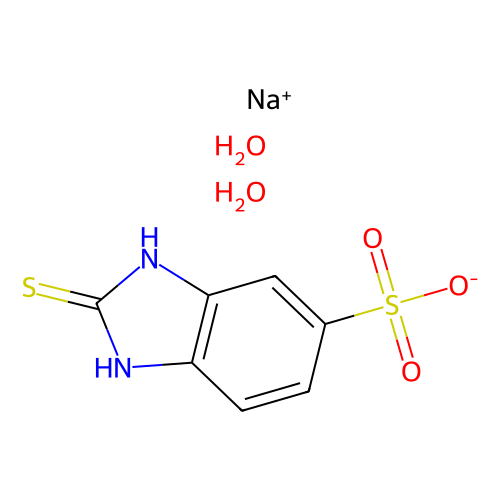 2-巯基-5-苯并咪唑磺<em>酸钠</em><em>二水</em>合物，207511-11-3，98%