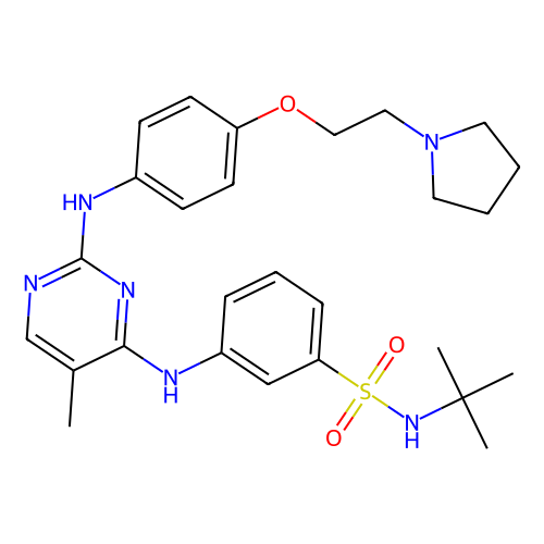 Fedratinib(SAR302503,<em>TG</em>101348)，936091-26-8，≥98%
