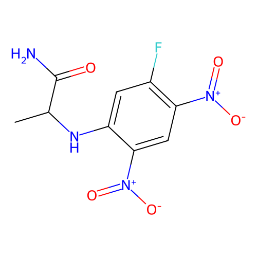Nα-[<em>2</em>,4-二硝基-<em>5</em>-氟苯基]-D-丙氨酸酰胺，132055-99-<em>3</em>，≥98%