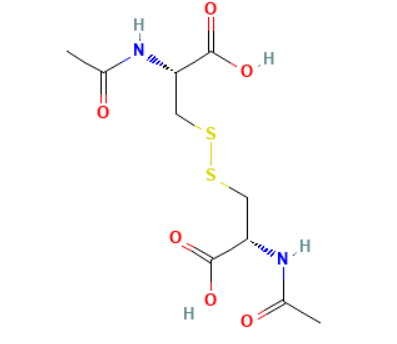 <em>N</em>，<em>N</em>'-二<em>乙酰基</em>-L-胱氨酸，5545-17-5，97%