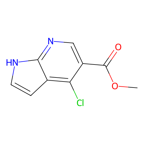 4-<em>氯</em>-1H-<em>吡咯</em><em>并</em>[<em>2,3-b</em>]<em>吡啶</em>-<em>5</em>-羧酸甲酯，951625-93-7，97%