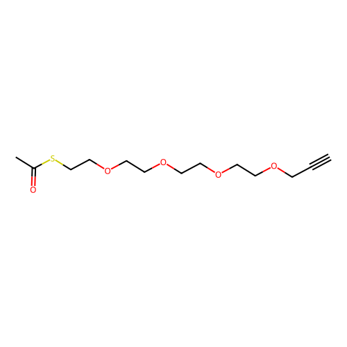 乙酰基硫基-PEG4-<em>炔</em>，1422540-88-2，95%