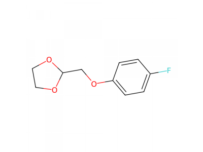 2-（4-氟-苯氧基甲基）-[1,3]二氧戊环，850348-78-6，95%
