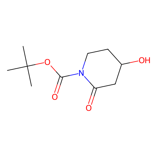 4-羟基-<em>2</em>-氧杂<em>哌啶</em>-1-<em>羧酸</em>叔丁酯，1245646-10-9，97%
