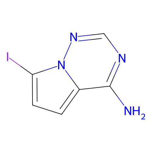 <em>7</em>-碘吡咯并[<em>2,1-f</em>][<em>1,2,4</em>]三嗪-<em>4</em>-胺，1770840-43-1，98%
