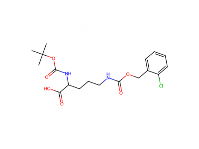 N-叔丁氧羰基-N'-(2-氯苄氧羰基)-L-鸟氨酸，118554-00-0，98%