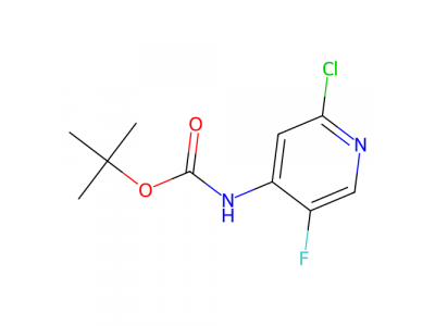 (2-氯-5-氟吡啶-4-基)氨基甲酸叔丁酯，1354223-67-8，97%