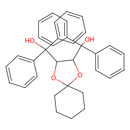 (2R,3R)-1,4-二氧杂螺[4.5]<em>癸烷</em>-2,3-二基双(二苯基甲醇)，114026-76-5，95%
