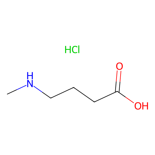4-(甲胺)丁酸 <em>盐酸</em>盐，6976-<em>17</em>-6，97%