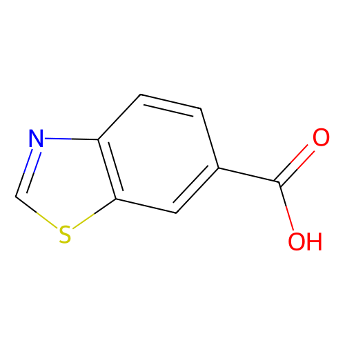 1,3-<em>苯</em><em>并</em><em>噻唑</em>-<em>6</em>-羧酸，3622-35-3，≥96%