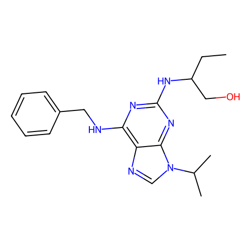 Roscovitine (Seliciclib,<em>CYC</em>202)，186692-46-6，≥98%