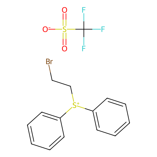 (2-<em>溴</em>乙基)二苯基锍三氟<em>甲磺酸</em>盐，247129-85-7，97%
