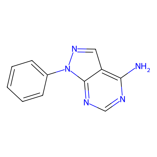 4-氨基-1-<em>苯基</em><em>吡唑</em>并[<em>3</em>,4-d]嘧啶，5334-30-5，95%
