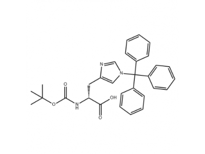 N-Boc-N'-三苯甲基-D-组氨酸，393568-74-6，98%
