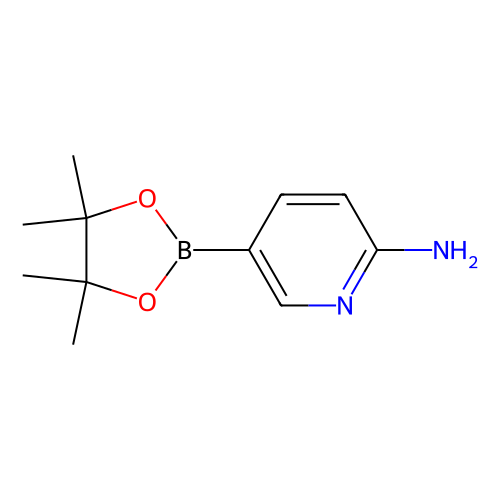 2-氨基吡啶-<em>5</em>-<em>硼酸</em><em>频</em><em>哪</em><em>醇</em><em>酯</em>，827614-64-2，97%