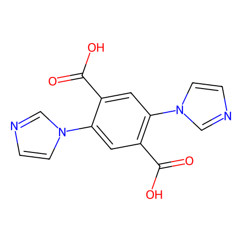 <em>2</em>,5-二(1H-咪唑-1-基)<em>对苯二甲酸</em>，1942879-46-0，97%