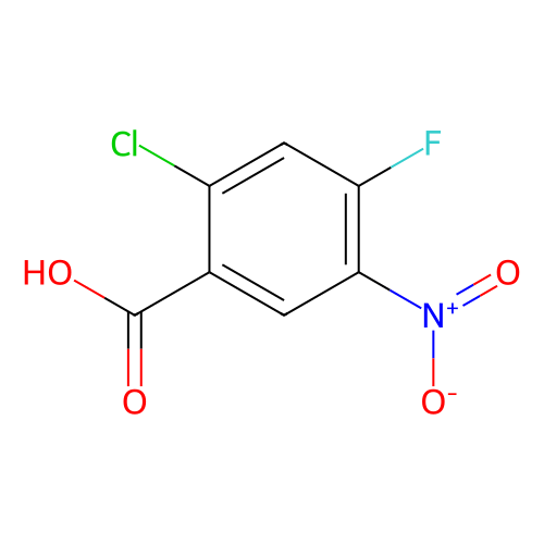 2-氯-<em>4</em>-<em>氟</em>-5-<em>硝基苯甲酸</em>，114776-15-7，>98.0%